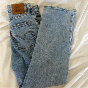 levi’s ribcage straight jeans